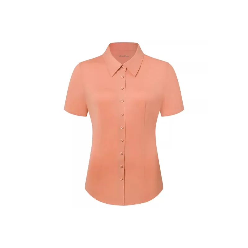 DEGRE ZERO Shirt Women's Persimmon Orange-0