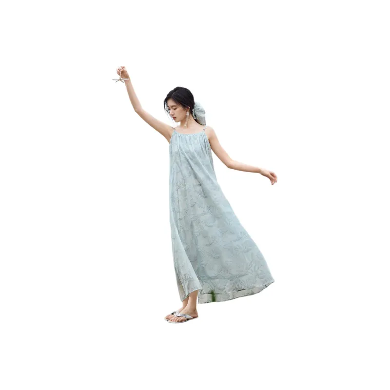 XWI Slip Dresses Women's Blue-0