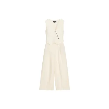 ZARA Jumpsuits Women's White