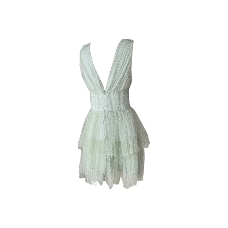 FLIM Slip Dresses Women's Green-1