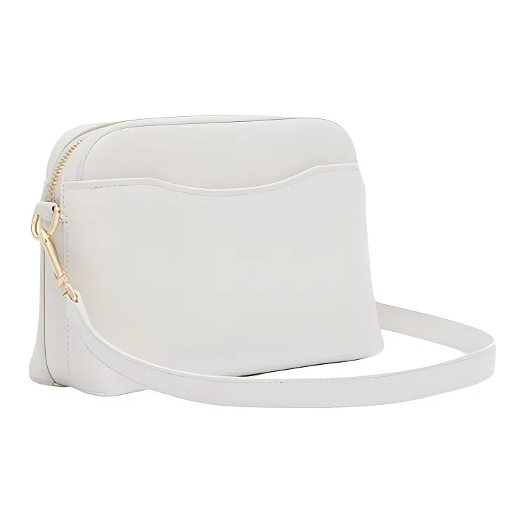 Furla Cow Leather Shoulder Bag, Crossbody Bag Mini Women's Marshmallow White-1