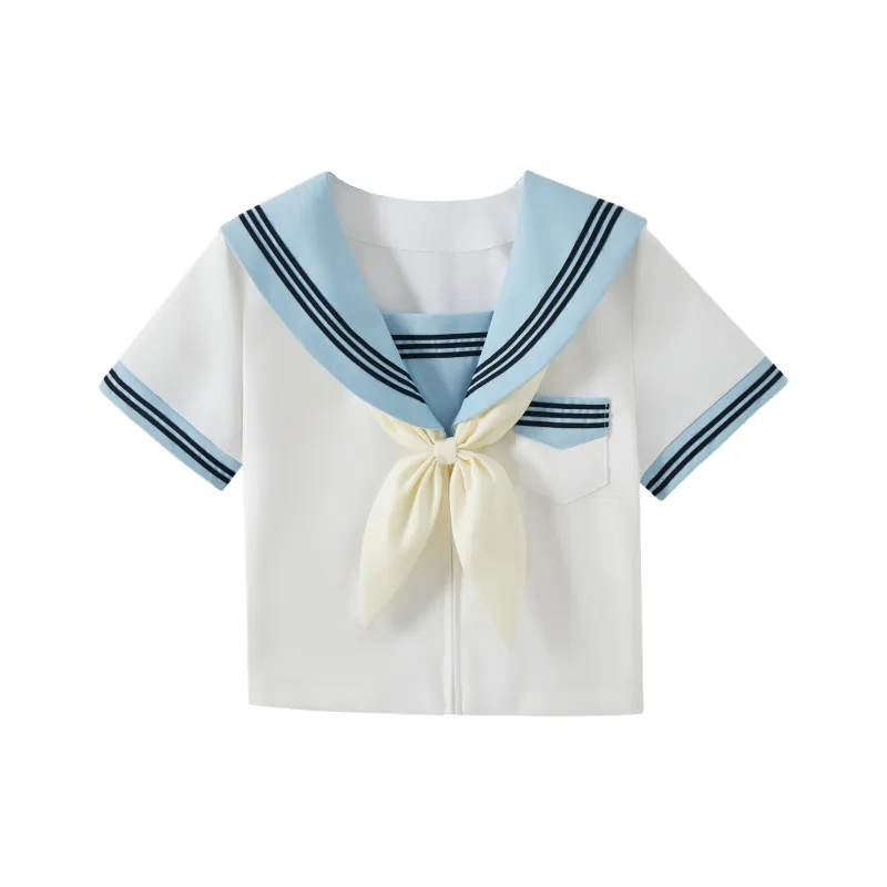 KAZAN Uniforms Women's Blue Summer Sailor Suit-4