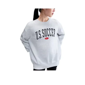 Nike Usa Phoenix Fleece Women's Nike Soccer Oversized Crew Neck Sweatshirt