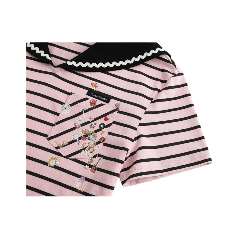 Alexia Sandra T Shirts Women's Pink-7
