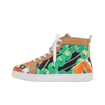 CL Louis High Top Skateboard Shoes Men's Green