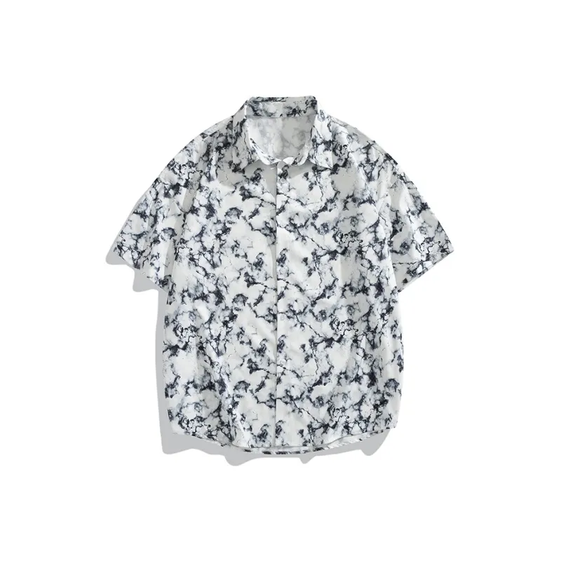 SIFLYTO Shirts Unisex Snow Mountain Ink Shadow-0