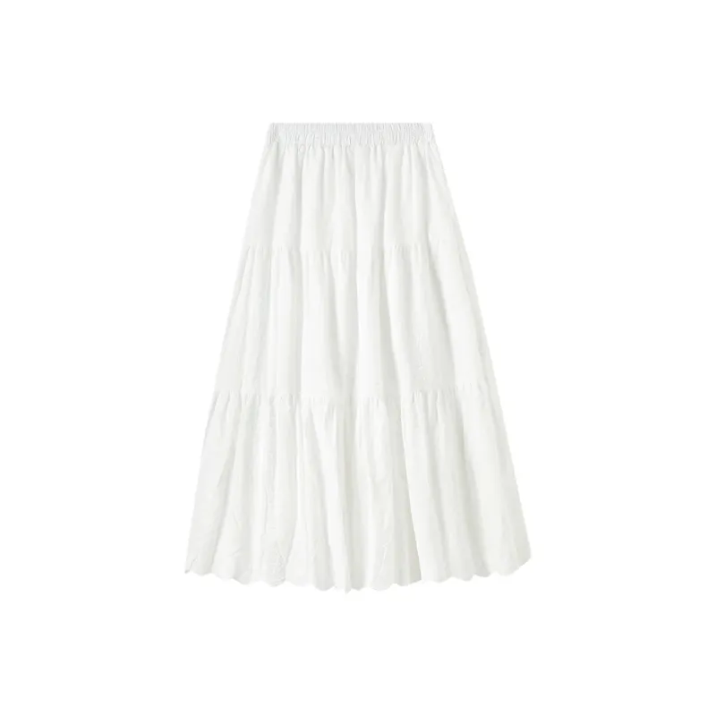 SENTUBILA Casual Long Skirt Women's-0
