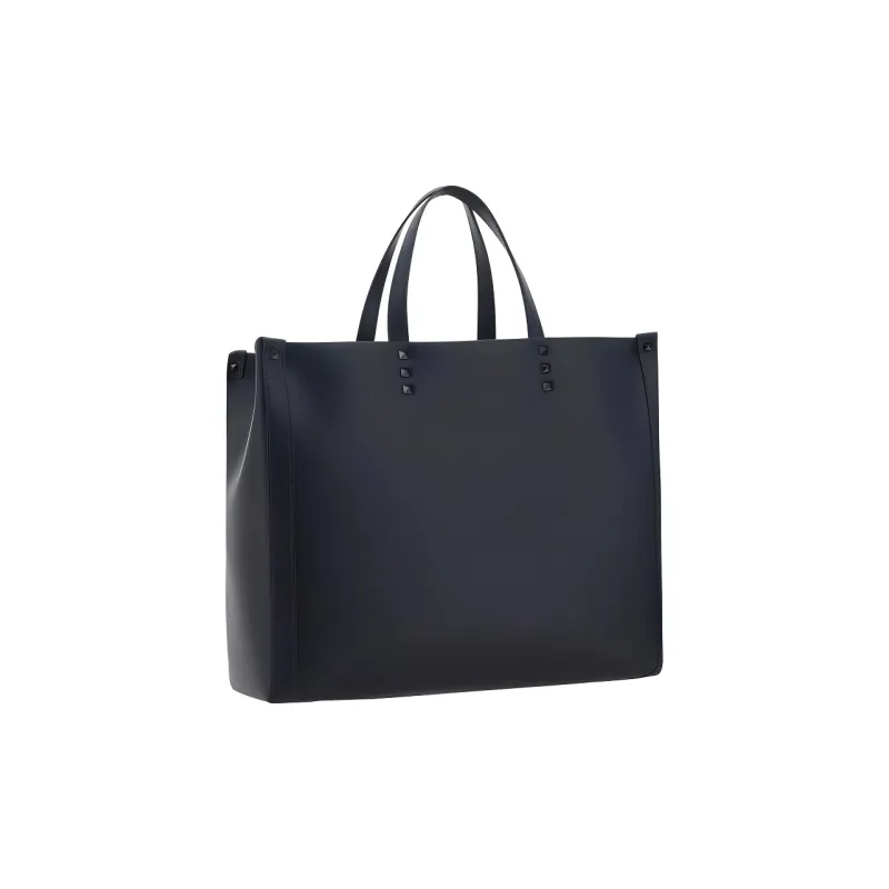 Valentino VLTN Logo Printed Medium Tote Bag-2