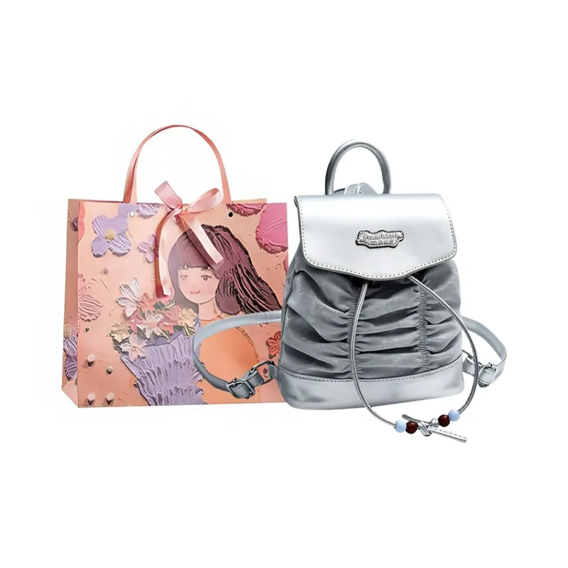 PARK DANCE PU Backpack Women's Multicolor-6