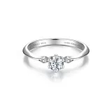 30-Point Lab-Grown Diamond-Clarity VS2-F Color
