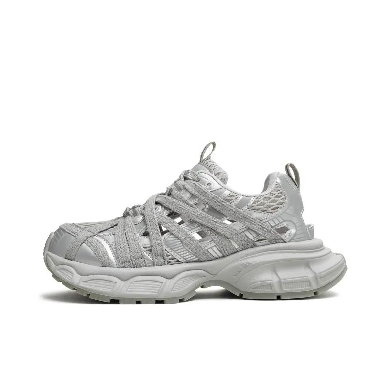 Teenmix Cushioning, Slip Resistant, Abrasion Resistant, Impact Resistant Low Top Chunky Sneakers Women's-0