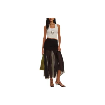 REFORMATION Penelope Skirt Casual Long Skirt Women's