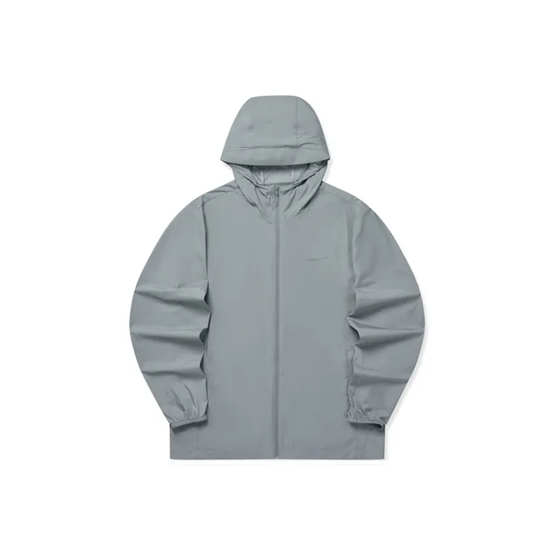Erke Variety Training Collection Trench Coat Men's Glacier Gray-0