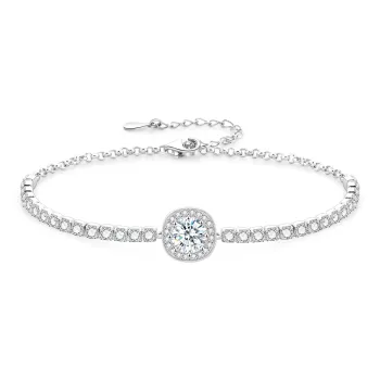 Lao Feng Xiang S925 Silver Bracelets Women's