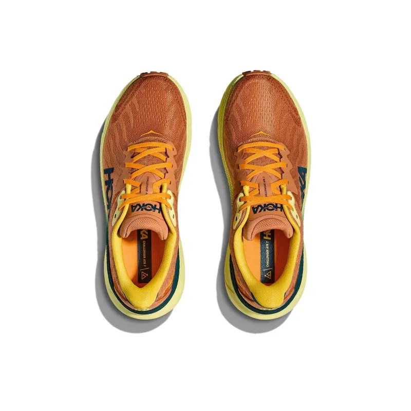 HOKA ONE ONE Challenger ATR 7 Anti Slip Wear Resistant Low Top Running Shoes Men's Brown-2