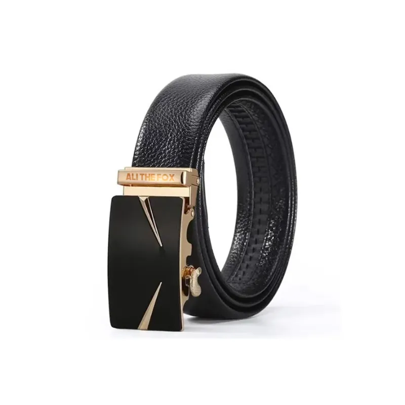 ALI THE FOX Cow Leather Belts Unisex 3.5CM-3