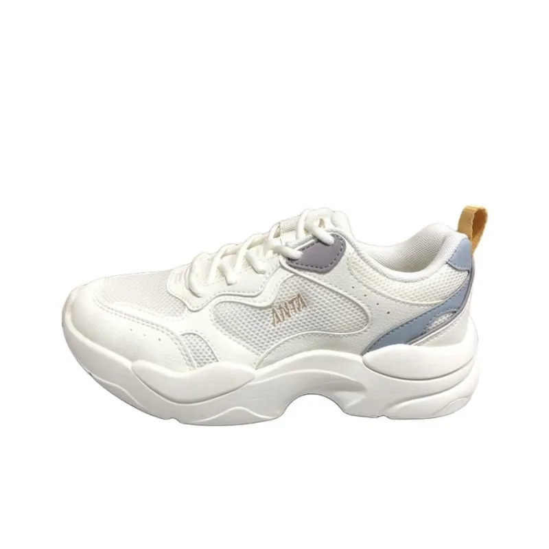Anta Life Collection Anti Slip Wear Resistant Low Top Casual Shoes Women's White-0
