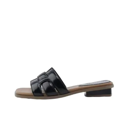WUJI Rubber Sole Woven Slip Resistant Abrasion Resistant Slide Slippers Women's-0