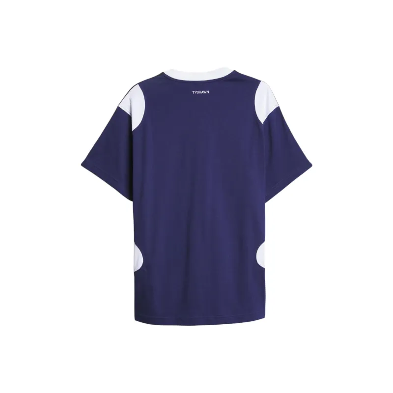 Adidas Originals SS25 T Shirt Unisex Dark Blue/White-1