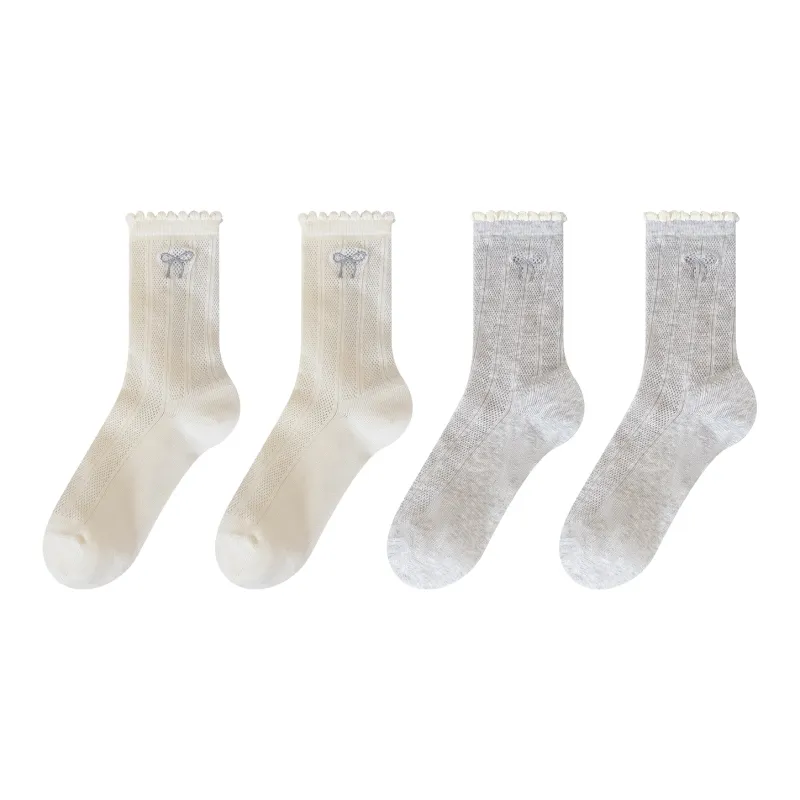 XXLLG Mid Calf Socks Women's Combo Set-11