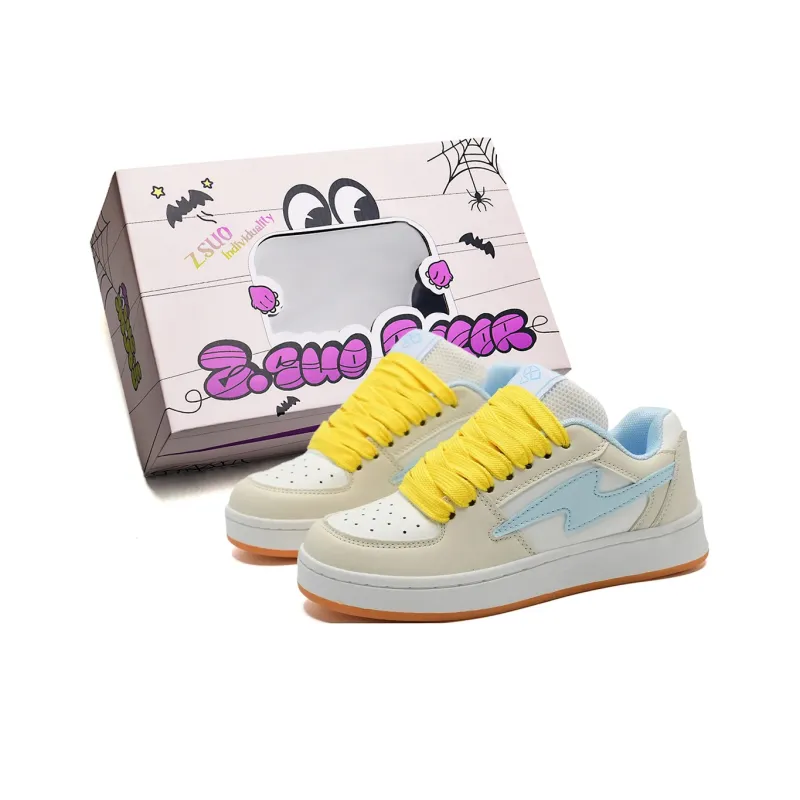 Z.SUO Coverage Waterproof Abrasion Resistant Lightweight Low Top Skateboard Shoes Unisex-1