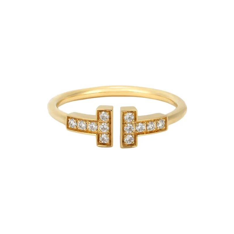 TIFFANY & CO. 18K Gold Rings Women's-2