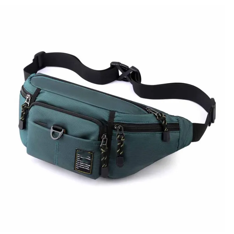 Boniu Nylon Fabric Fanny Pack Men's Multicolor-11