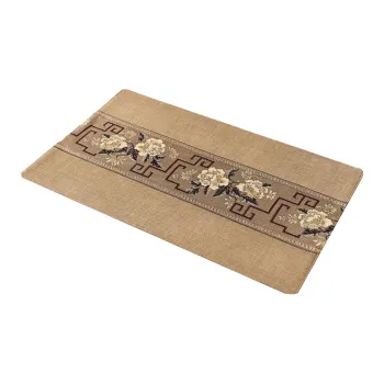 LUOYIJIA Tea Mats New Chinese Style Waterproof Tea Mat Zen Tea Table Padding Cloth