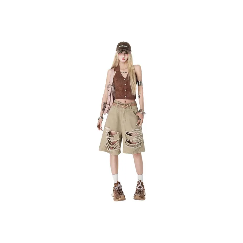 Ordifen Denim Shorts Women's-8
