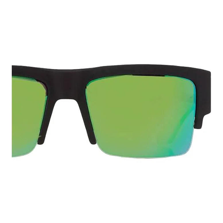 SPY Rectangular Sunglasses Unisex Black-2