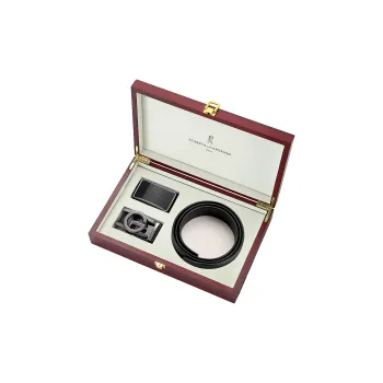 ROBERTA DI CAMERINO Cow Leather Belts Men's 3.5cm