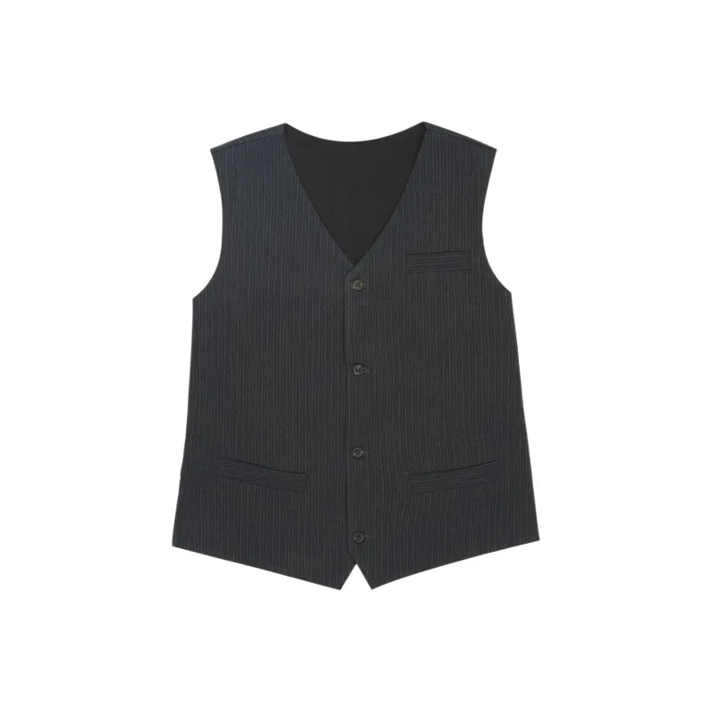 LIBERTY KOSTUME Vests Men Iwao Gray-0