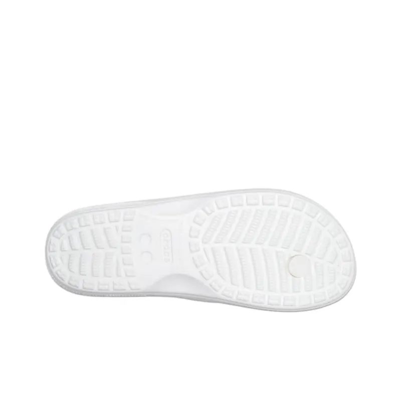 Crocs Baya 2 Slip Resistant Flip Flops Unisex White-6