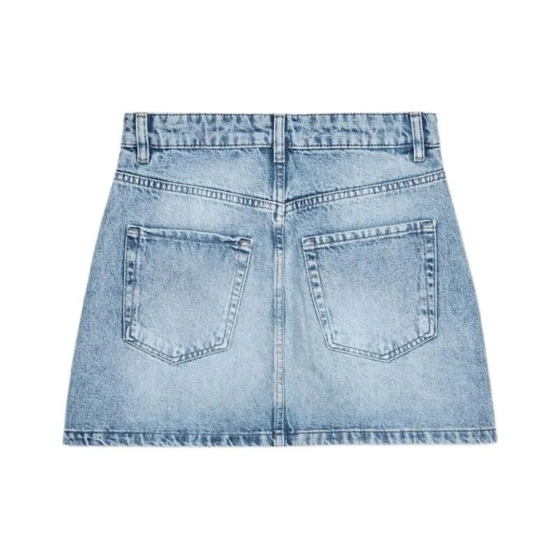 ZARA Denim Short Skirts Women's-1