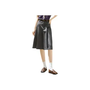 XWI Casual Long Skirts Women's Gray