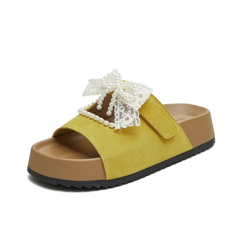 Teenmix Rubber Sole Slide Slippers Women's-6