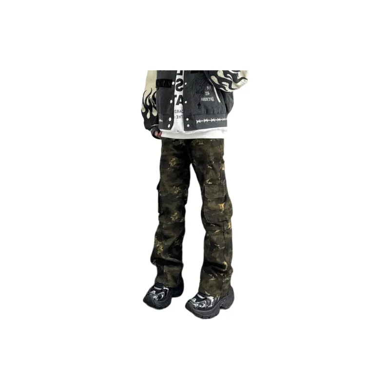 CORNILOT Cargo Pants Unisex Camouflage-0