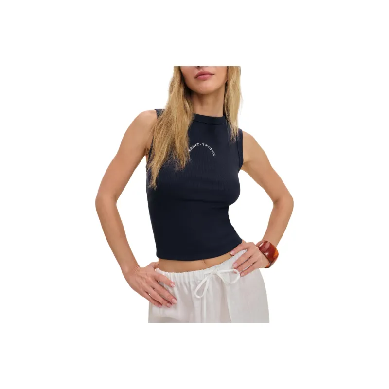 Reformation Tank Tops Women's Midnight Blue-0