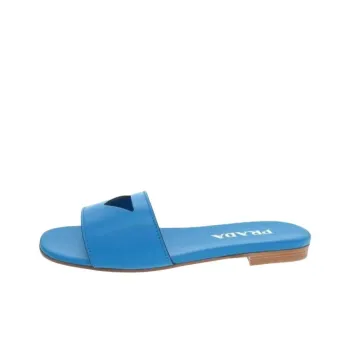 PRADA Slide Slippers Women's Blue