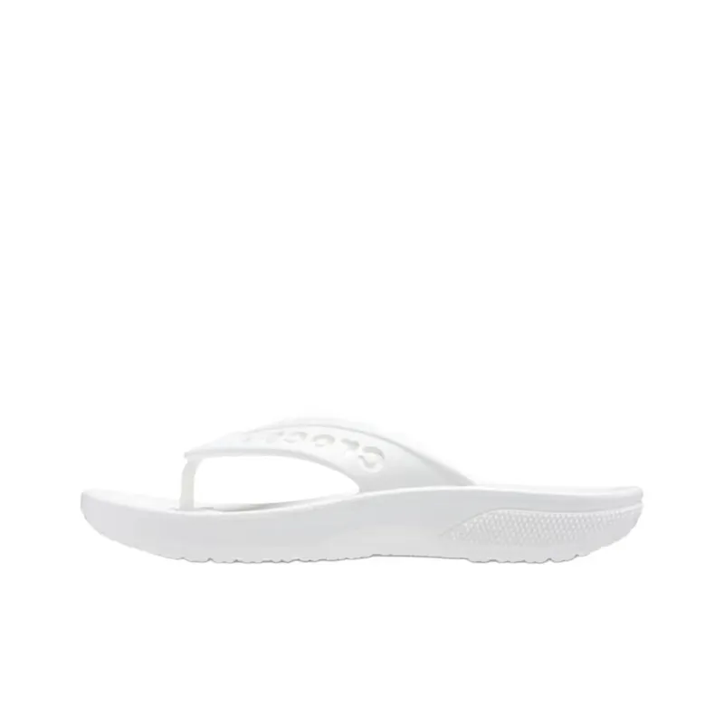 Crocs Baya 2 Slip Resistant Flip Flops Unisex White-0