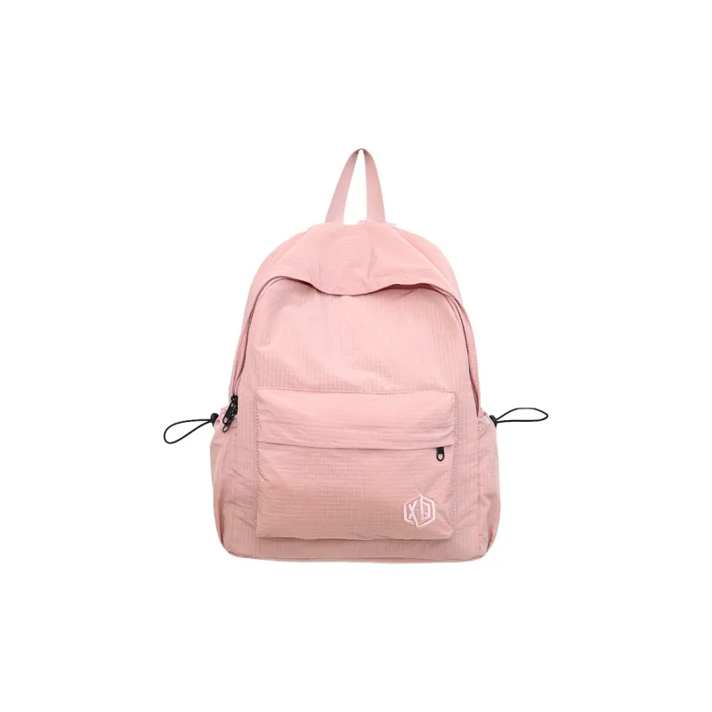 Meow In The Grass Nylon Backpack Unisex Multicolor-8