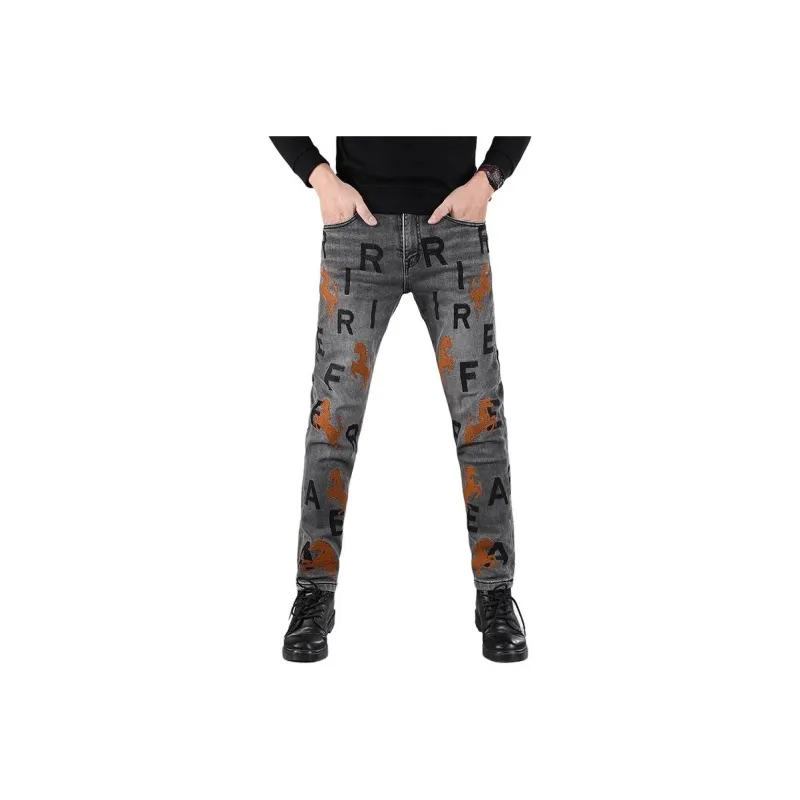 FRQ Jeans Unisex Gray-0
