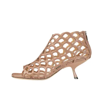 SERGIO ROSSI Sr Mermaid One Strap Sandals 6cm Women's Pink