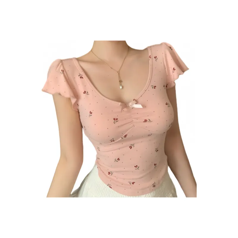 Cotton Gene T Shirts Women's-5