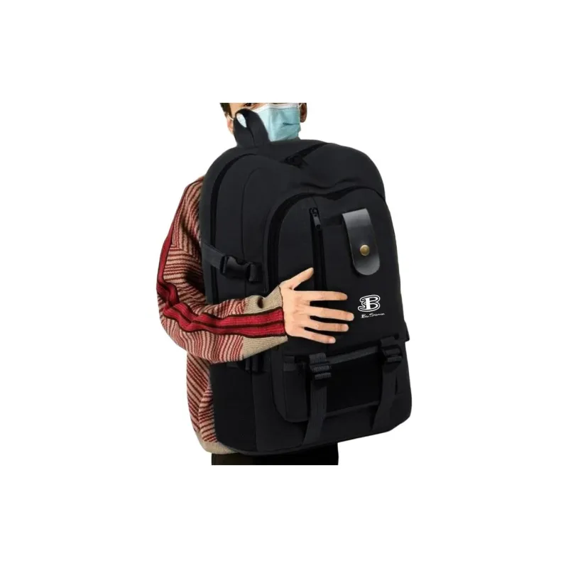 BEN SHERMAN Canvas Backpack Unisex Multicolor-1
