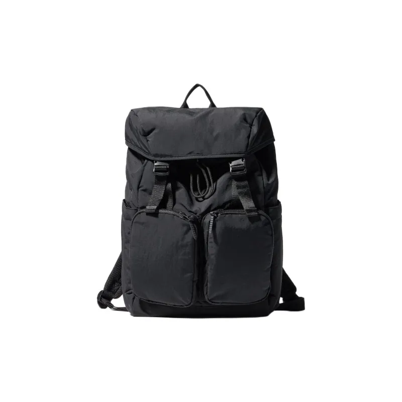 UNIQLO Nylon Backpack Unisex Black-0