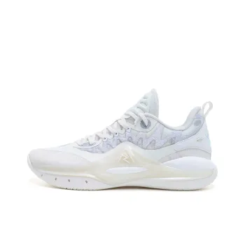 RIGORER Rieves Second Generation Basketball Shoes Men Low Top Ecru/Silver