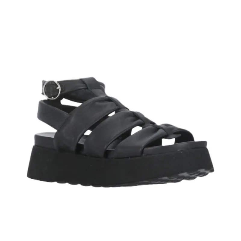 CULT GAIA Janis 4479 Roman Sandals 5cm Women's Black-2