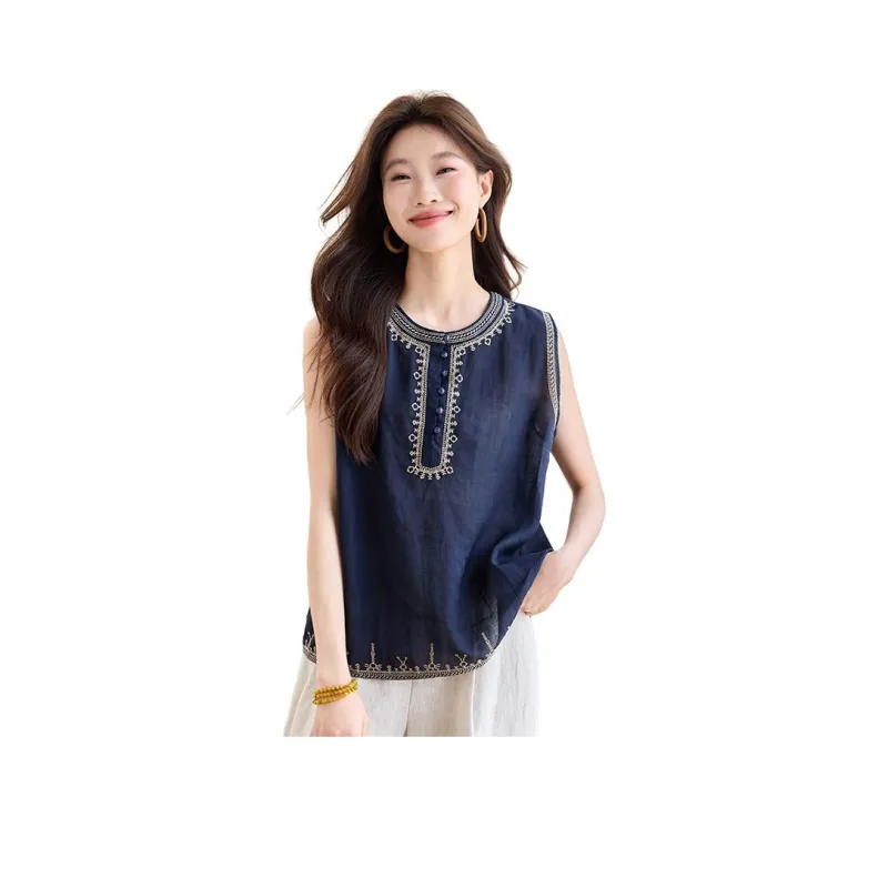 PIERRE CARDIN T Shirts Women's Navy Blue-0