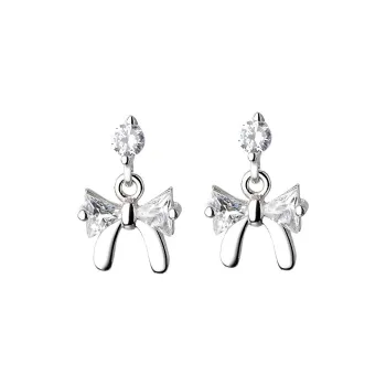 CENTURY&KINDLE S925 Silver Stud Earrings Women's